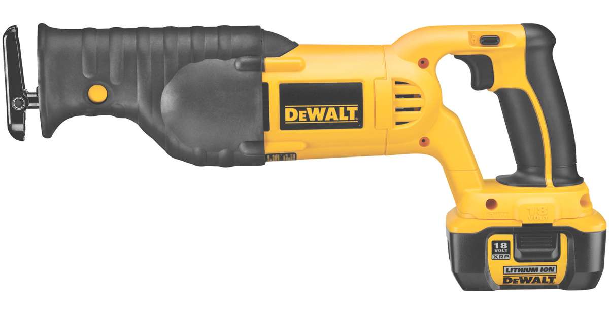 DEWALT DCS385L 18Volt Cordless XRP LithiumIon Reciprocating Saw Kit