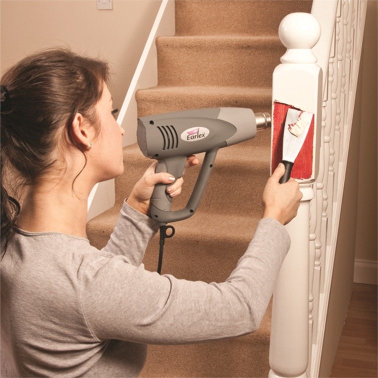 Earlex HG1500 Heat Gun with 9 Accessories and Carry/Storage Case