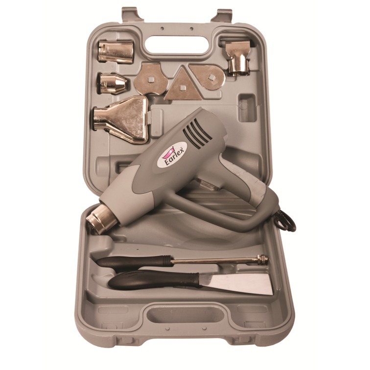 Earlex HG1500 Heat Gun with 9 Accessories and Carry/Storage Case