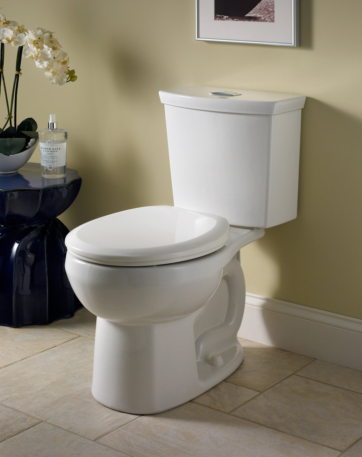 American Standard 2889216 020 H2Option Siphonic Dual Flush Round Front 