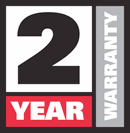 2-year warranty