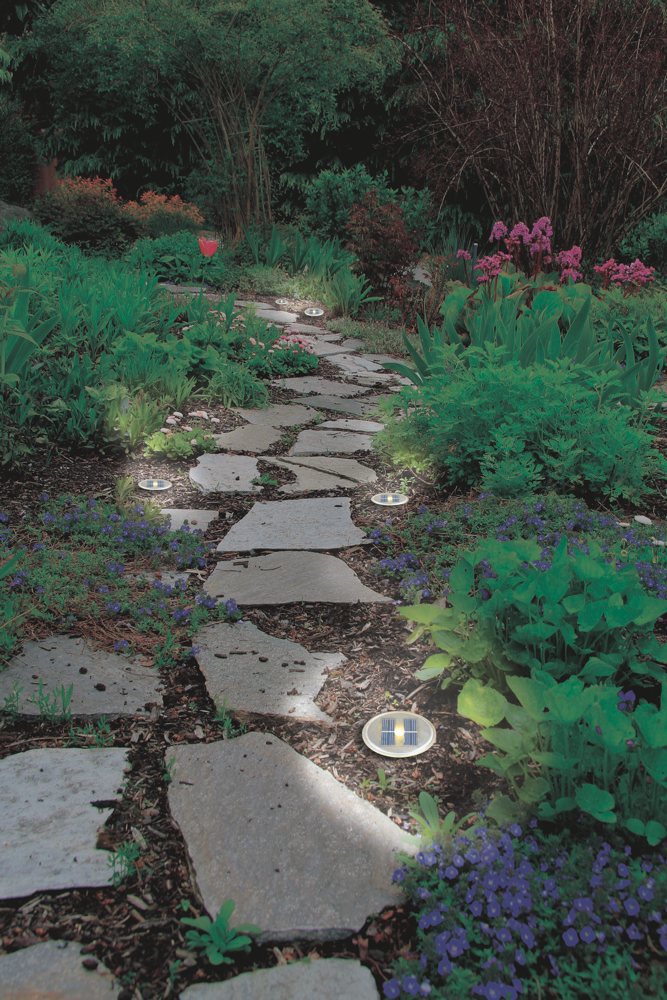 Kenroy Home 60502 Solar Deck 5-Light Set - Patio Deck Lights ...