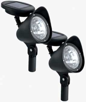 Paradise two-piece solar-powered LED floodlights