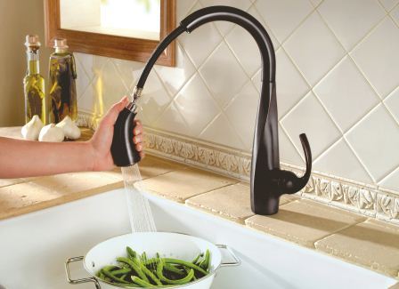 Pfister Avanti 1 Handle Pull Down Kitchen Faucet Tuscan Bronze