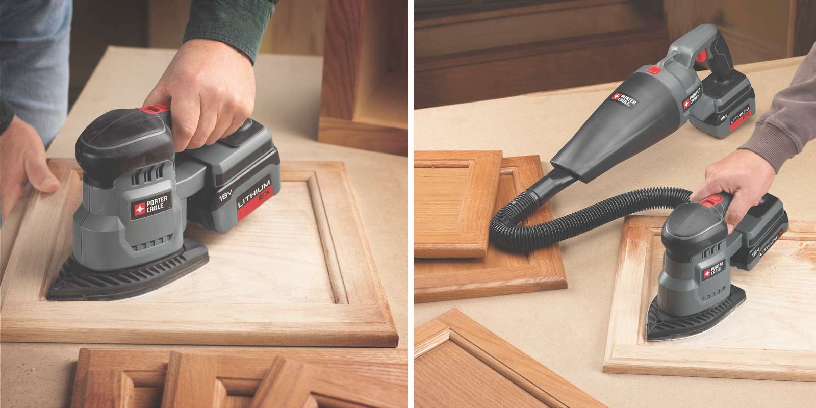 PORTERCABLE BareTool PC18DS 18Volt Cordless Detail Sander (Tool Only