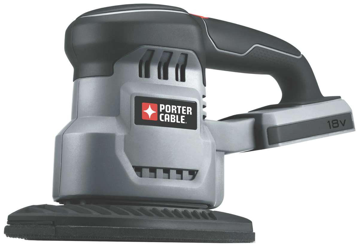 PORTERCABLE BareTool PC18DS 18Volt Cordless Detail Sander (Tool Only, No Battery) Power