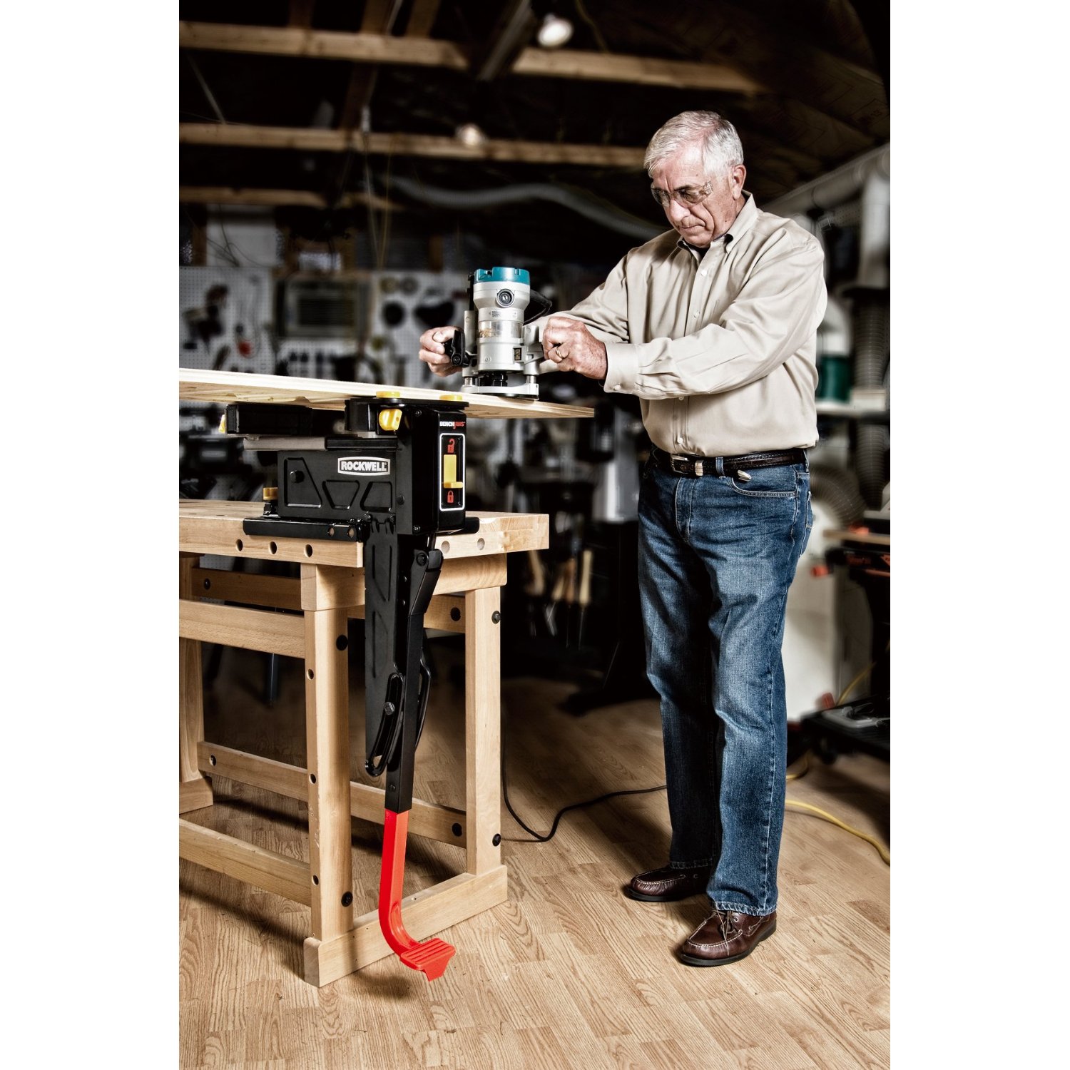 Rockwell RK9006 BenchJaw HandsFree Bench Vise