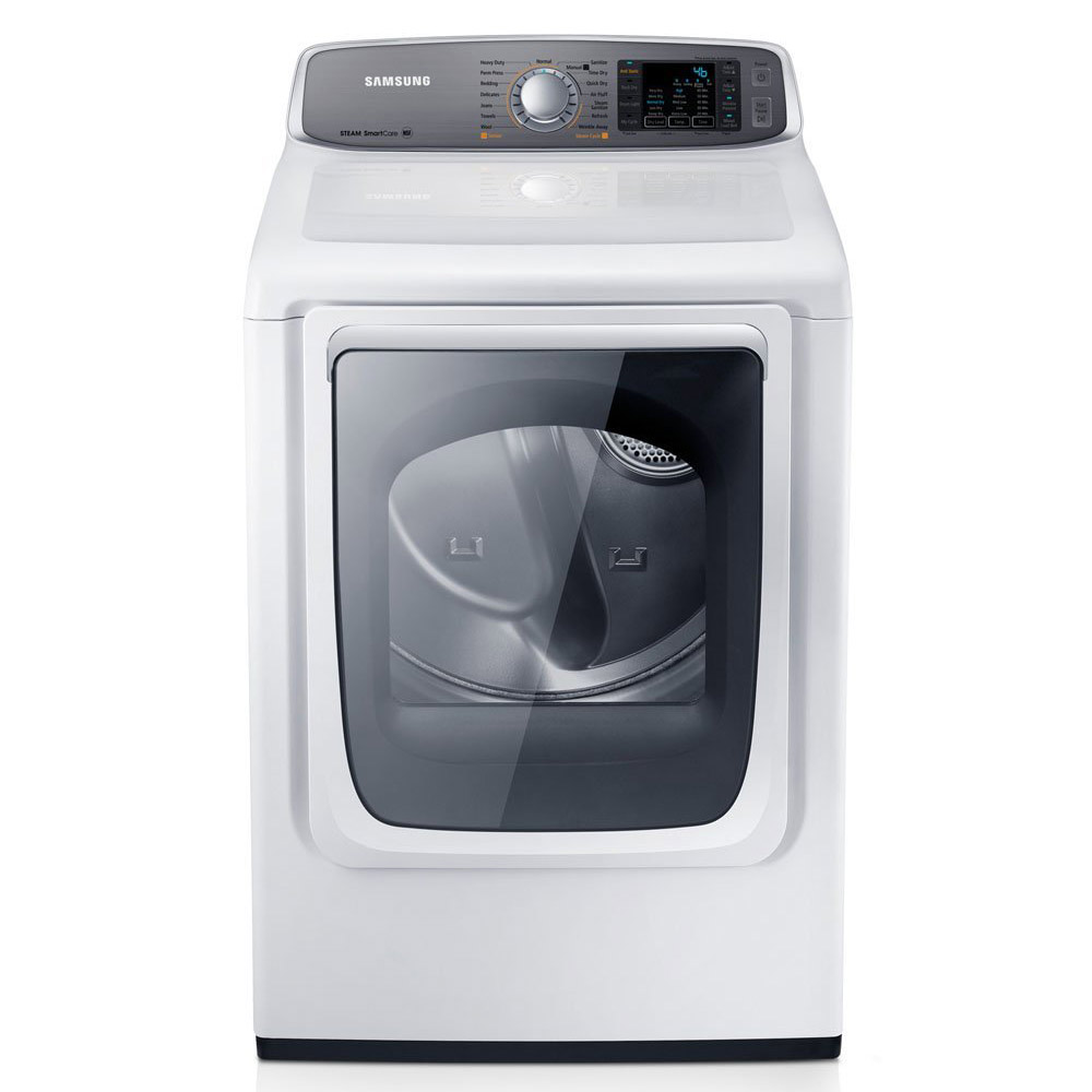 Samsung DV50F9A6GVW Gas Front Load Dryer with Steam Dry, 7.