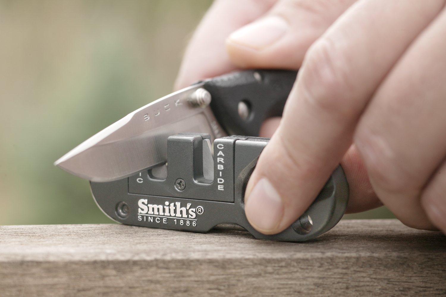 Smith's PP1 Pocket Pal Multifunction Sharpener, Grey Sharpening