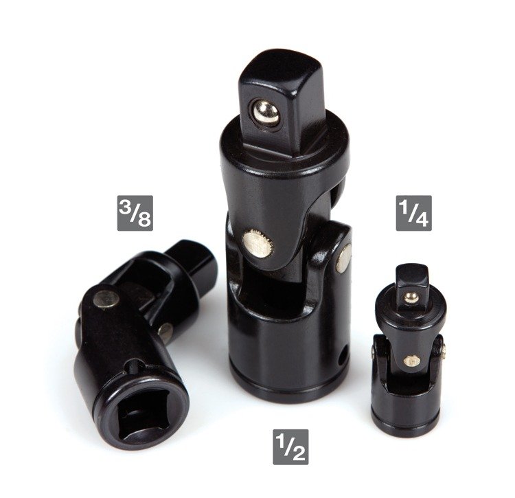 TEKTON 4963 Impact Universal Joint Set, 3Piece Sockets