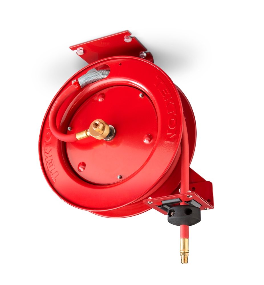 TEKTON 46771 Retractable Air Hose Reel with 25Feet by 3/8Inch