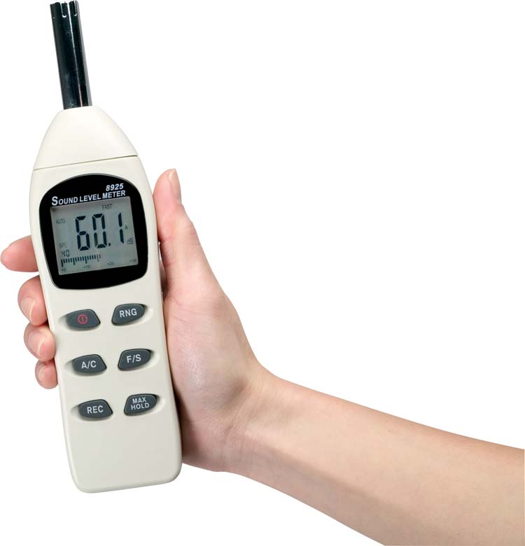 Extech 407730 Digital Sound Level Meter 40130dB Sound Measuring