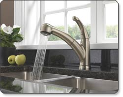 Delta Palo Single-Handle Pull-Out Kitchen Faucet