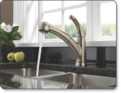 Delta Palo Single-Handle Pull-Out Kitchen Faucet