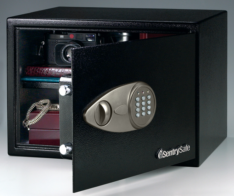 SentrySafe X125 Security Safe, 1.2 Cubic Feet, Black - Hotel Safes