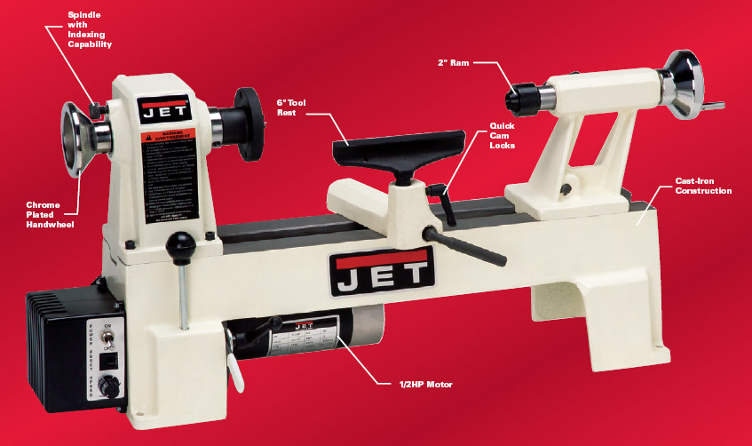 JET JML 1014VSI 10Inchby14Inch Variable Speed Indexing
