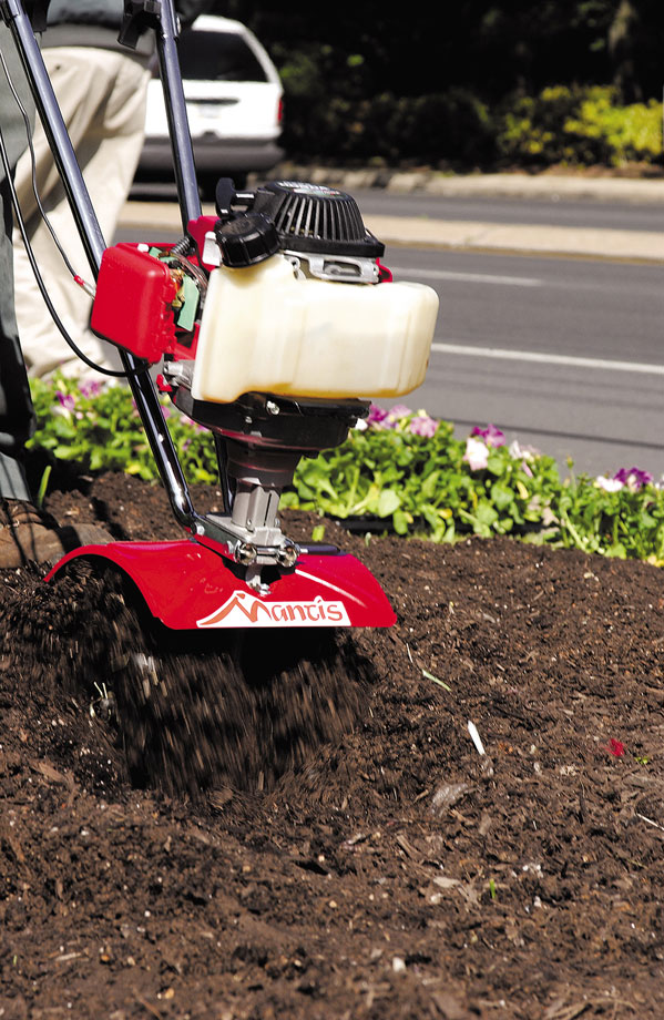 Amazon.com : Mantis 7262-00-02 4-Cycle Honda Gas-Powered Tiller