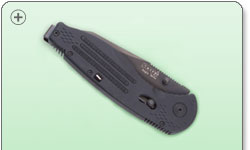 SOG AE-02 Aegis Folding Knife with Black TiNi Finish