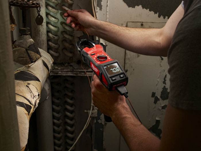 Milwaukee 223820 M12 Clamp Gun HVAC Clamp, Tool Only Multi Testers