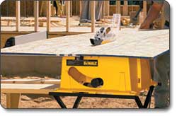 DEWALT 10-Inch Job Site Table Saw