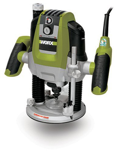 WORX WT600K Variable Speed Plunge Router (15 amp) - Power Plunge ...