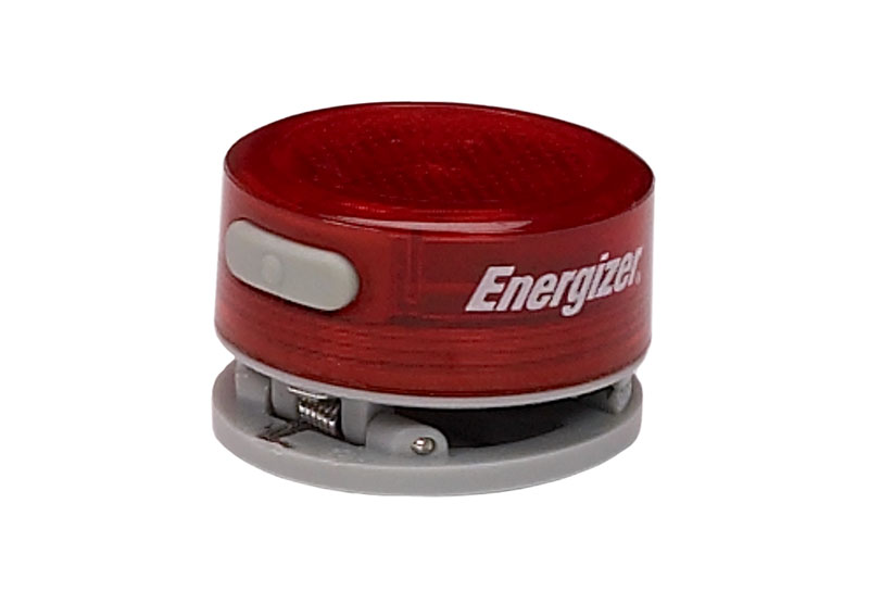 Energizer 1LED Red Safety Flasher with Clip (Batteries