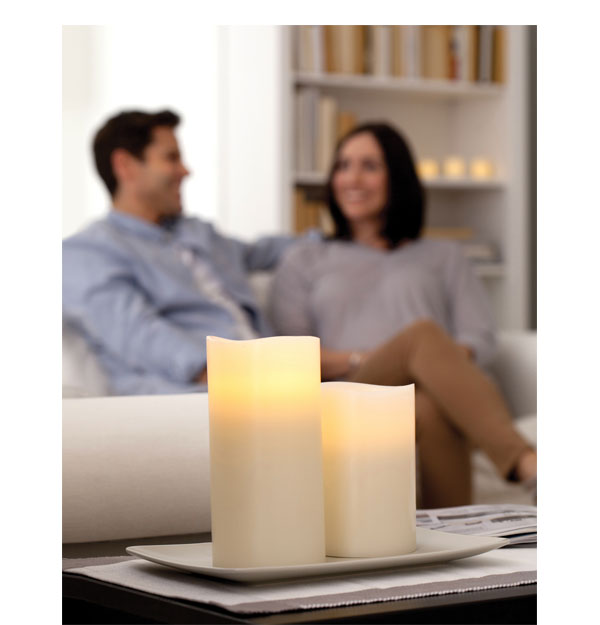 Energizer TPS1DL067 LED Flameless Wax Candle in Pumpkin Orange Spice Scent Home