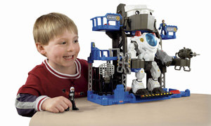 imaginext police station