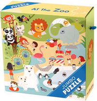 Mudpuppy At the Zoo Jumbo Puzzle
