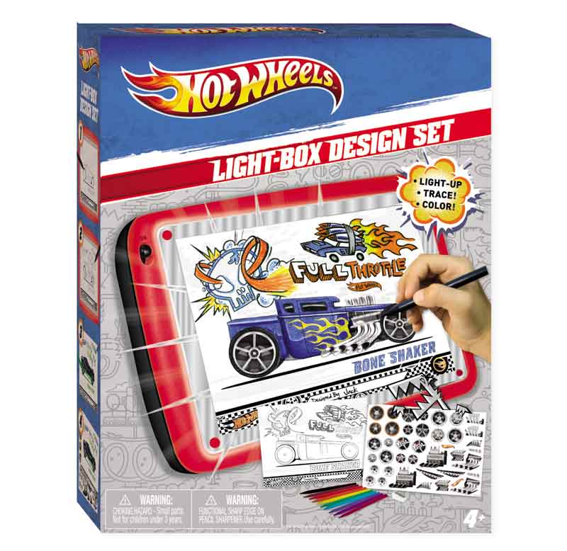 Hot Wheels Lightbox Design Set Toys & Games