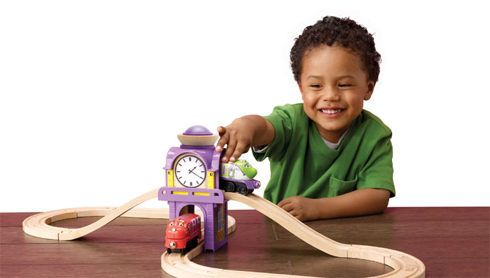 chuggington wooden train set