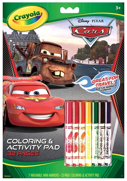 Amazon.com: Crayola Disney Pixar Coloring and Activity Book with