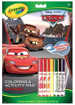 Crayola Disney Cars Coloring and Activity Pad