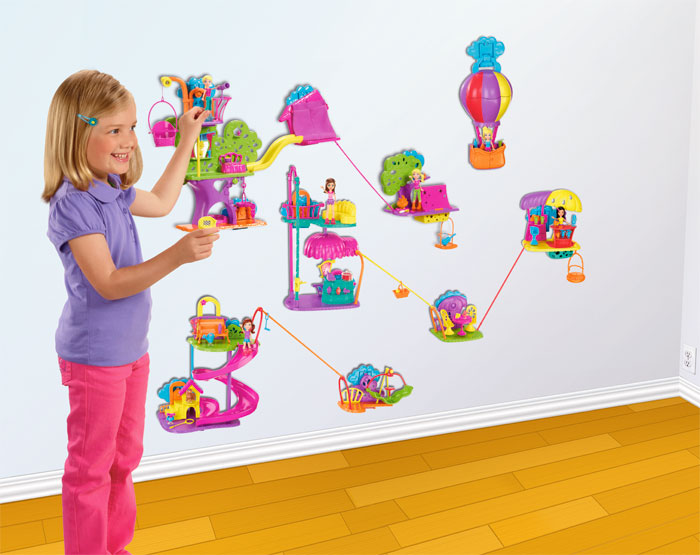 Polly Pocket Wall Party Tree House Playset Toys & Games