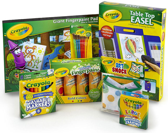 Crayola Tabletop Easel and Accessories Value Bundle, Pack of 3 Toys & Games