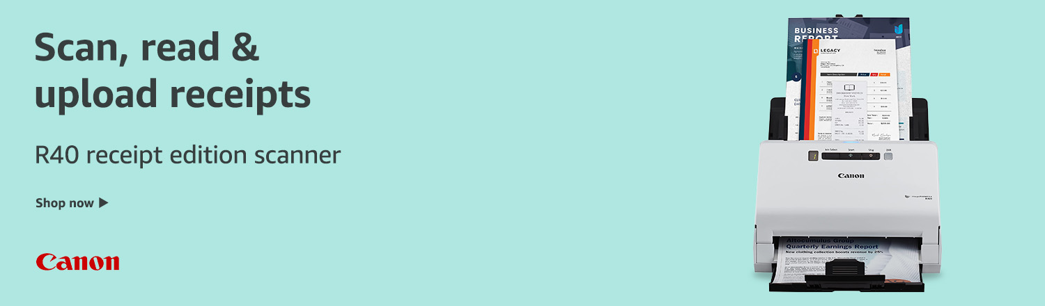 Scan, read & upload receipts