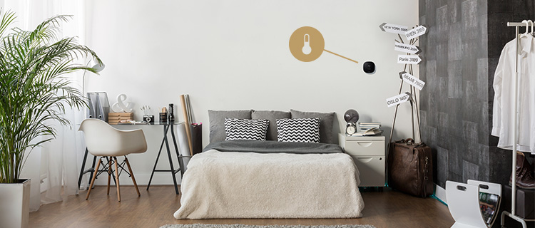 Adjust the temperature with my voice