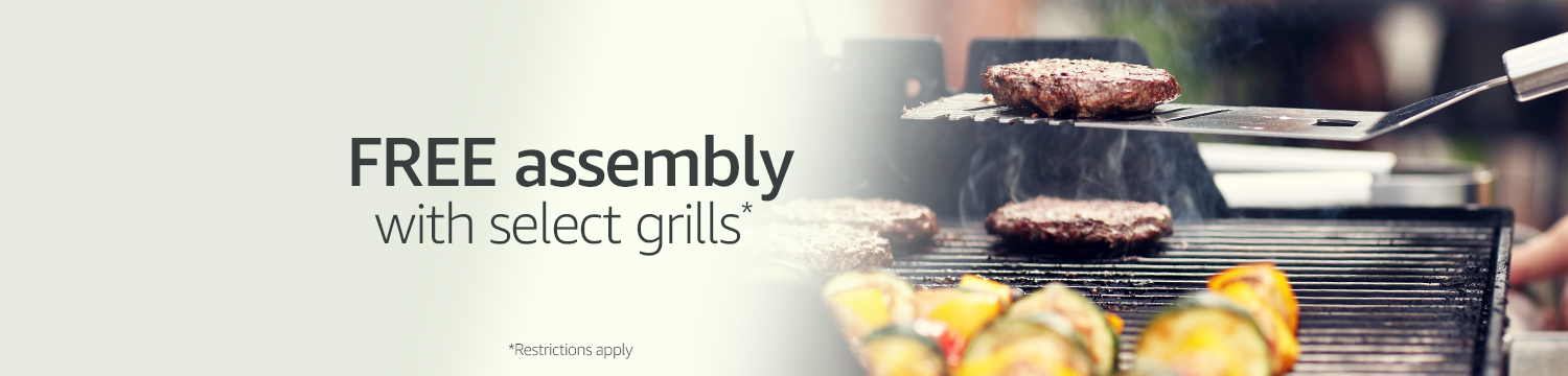 Get Free Grill Assembly With Select Grills