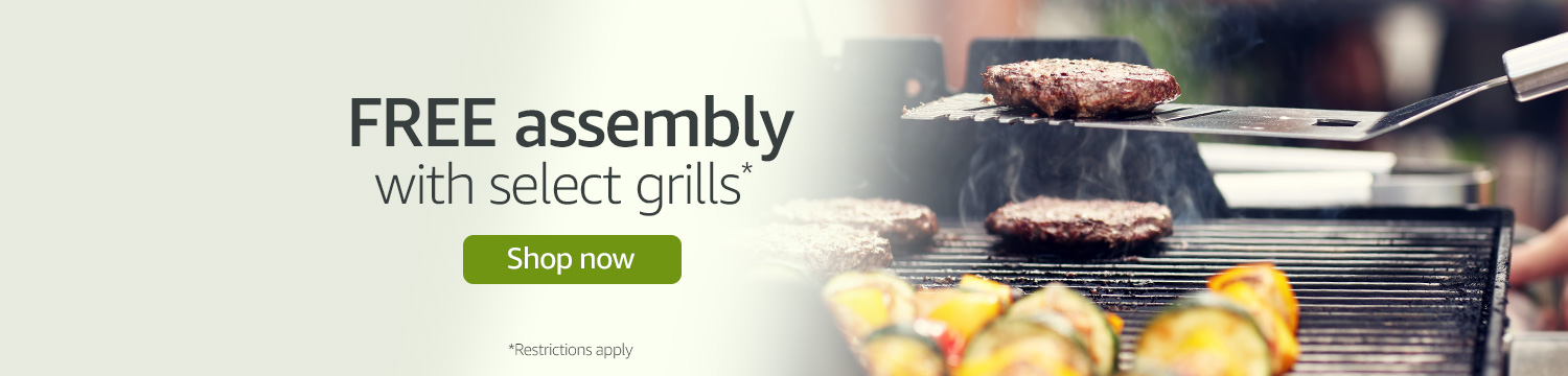 Get Free Grill Assembly With Select Grills