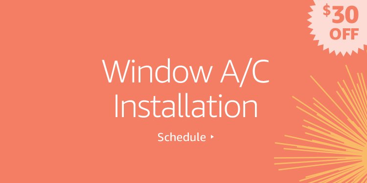 Save $30 on Window A/C Unit Installation
