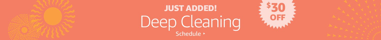 Save $30 on a Deep Cleaning or Spring Cleaning Appointment