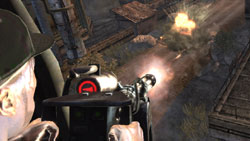 50 firing heavy weapons in '50 Cent: Blood on the Sand'