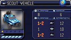 Monitor unit status and upgrades 'Tom Clancy's EndWar'