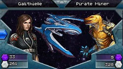 An engrossing storyline in 'Puzzle Quest: Galactrix'