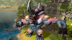The unstopable Juggernaut unit in 'BattleForge'