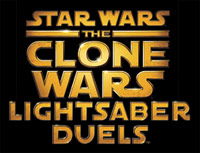 'Star Wars The Clone Wars: Lightsaber Duels' game logo