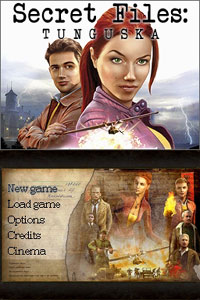 Secret Files: Tunguska game launch screen