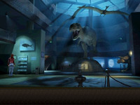 Nina exploring a creepy museum setting in Secret Files: Tunguska Nina exploring a creepy museum setting in Secret Files: Tunguska