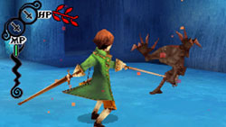 Combat in 'Avalon Code' for DS