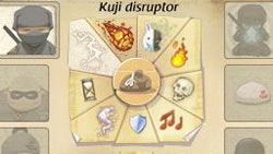 Hiro's available kuji magic abilities from 'Mini Ninjas' Hiro's available kuji magic abilities from 'Mini Ninjas'